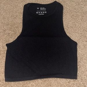 Black shein tank top